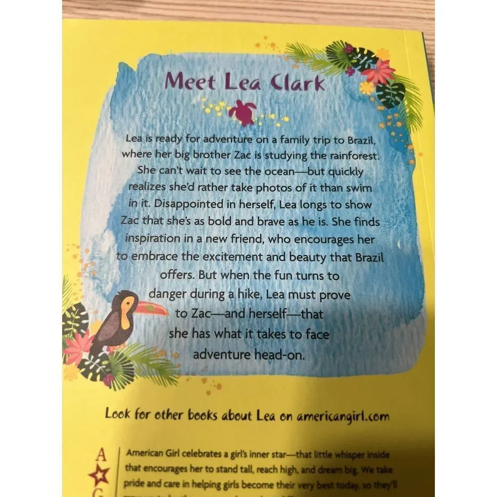 American Girl Lea Dives In Book 1 Girl of the Year 2016 New Retired